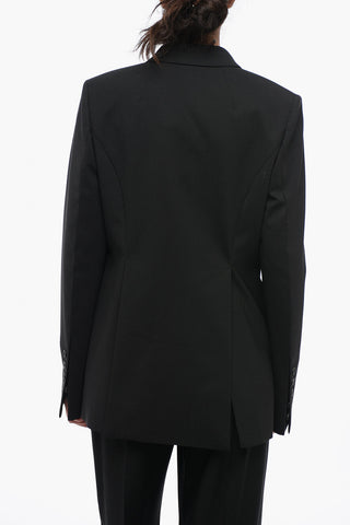 LUXOR Wool Blend FOGPOCKET Blazer with Double Split
