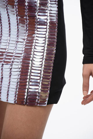 Squared Sequines RUE Miniskirt