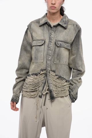 DRKSHDW Destroyed Design Denim Jacket