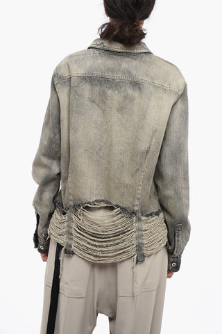 DRKSHDW Destroyed Design Denim Jacket