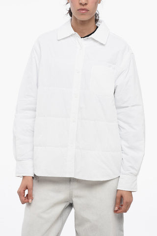 EMPORIO Paded Overshirt with Drawstring
