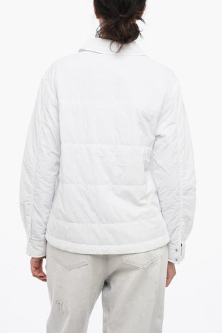 EMPORIO Paded Overshirt with Drawstring