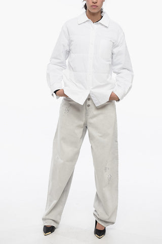 EMPORIO Paded Overshirt with Drawstring