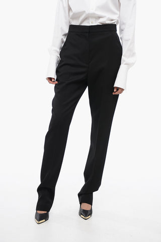 Pantaloni 3 Tasche Slim Fit in Lana