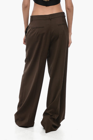 Wool TENDA Pants with Large Fit