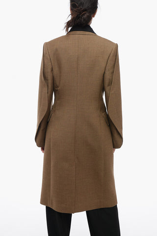 Half-lined Double-breasted Coat