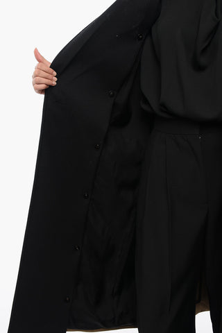 Half-lined Double-breasted Coat