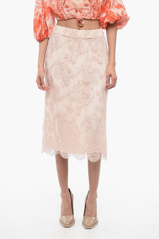 Lace Skirt with Petticoat