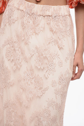 Lace Skirt with Petticoat