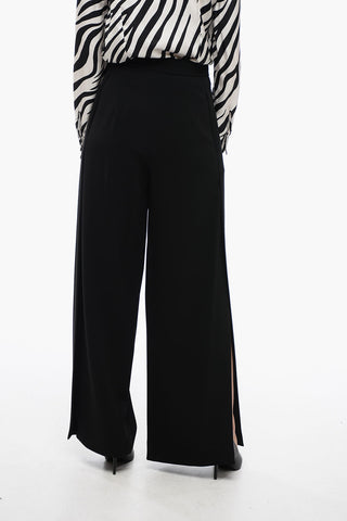 Wide-leg BRIC Pants with Side Slits