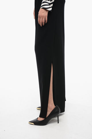Wide-leg BRIC Pants with Side Slits