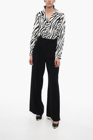 Wide-leg BRIC Pants with Side Slits