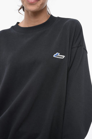 Brushed Cotton Oversized UNISEX Crew-neck Sweatshirt
