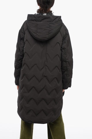 EMPORIO Reversible Quilted Jacket with Hood
