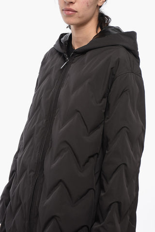 EMPORIO Reversible Quilted Jacket with Hood