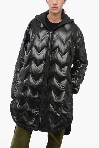 EMPORIO Reversible Quilted Jacket with Hood