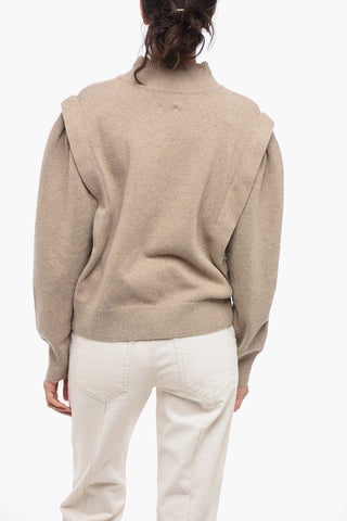 ETOILE Maglia a Mezzo Collo con Dettaglio Spalline