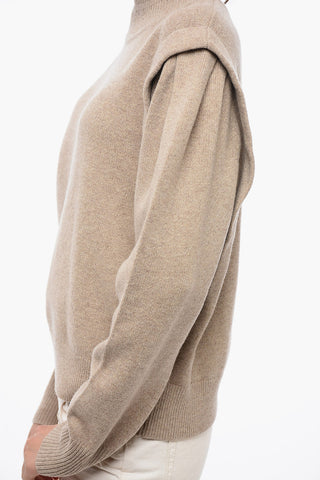 ETOILE Maglia a Mezzo Collo con Dettaglio Spalline