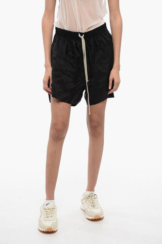 EDFU Satin PENTABOXERS Shorts with Elastic Waistband