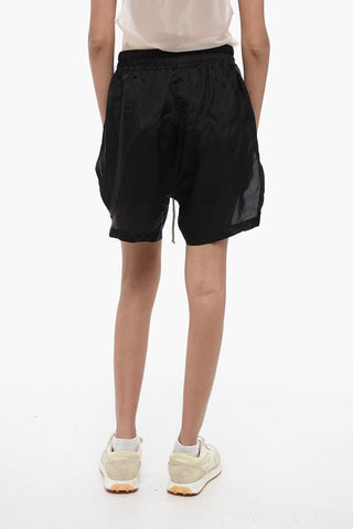 EDFU Satin PENTABOXERS Shorts with Elastic Waistband