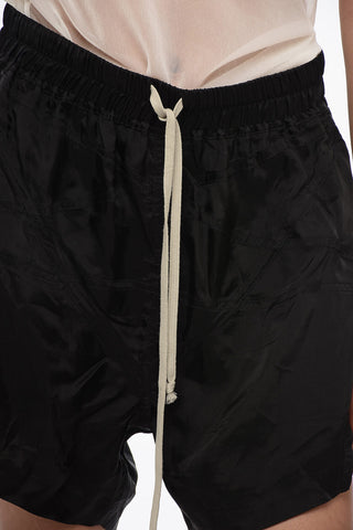 EDFU Satin PENTABOXERS Shorts with Elastic Waistband