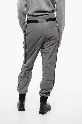 Glittery Ski Pants with Side Logoed Print