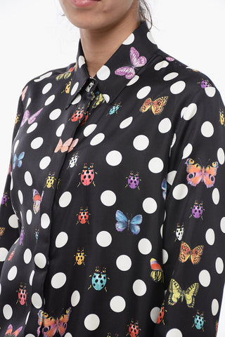 Silk Polka Dot Shirt