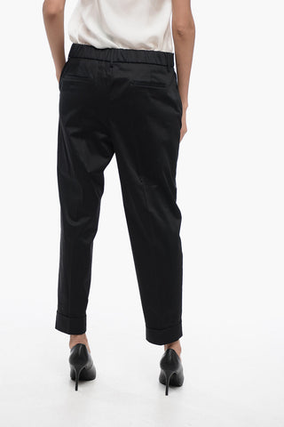 Wide-Leg Pants with Draw String