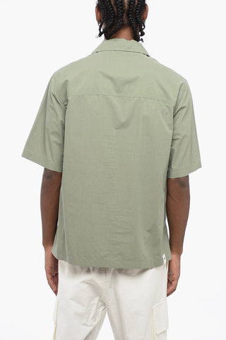 Cotton Bowling Shirt with Breast-pockets