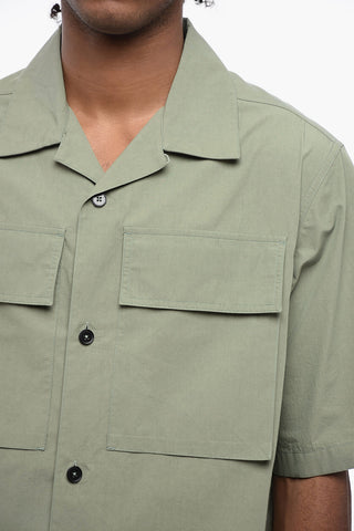 Cotton Bowling Shirt with Breast-pockets