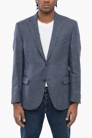 CC COLLECTION Blazer in Misto Lana Vergine District Check