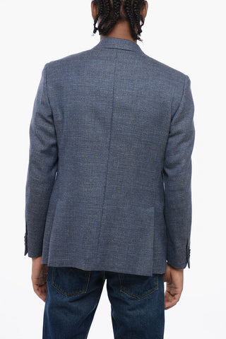 CC COLLECTION Blazer in Misto Lana Vergine District Check