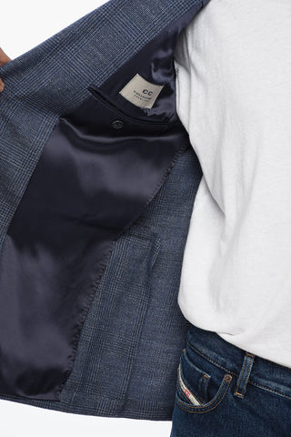 CC COLLECTION Blazer in Misto Lana Vergine District Check