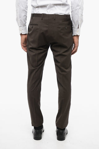 CC COLLECTION District Check Motif Side Vents Notch Lapel RESET 2-Button Suit