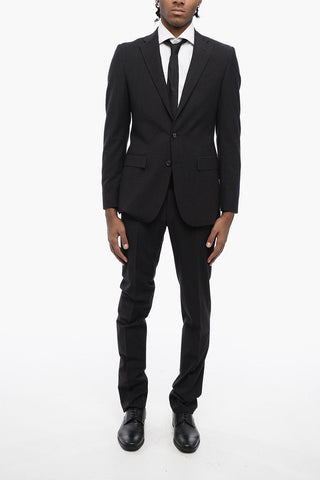 CC COLLECTION Stretch Virgin Wool 2-Button Suit