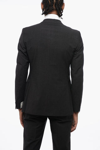 CC COLLECTION Stretch Virgin Wool 2-Button Suit