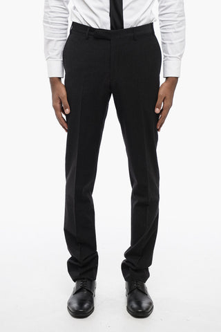 CC COLLECTION Stretch Virgin Wool 2-Button Suit