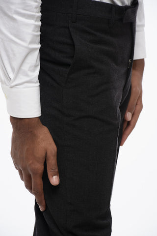 CC COLLECTION Stretch Virgin Wool 2-Button Suit