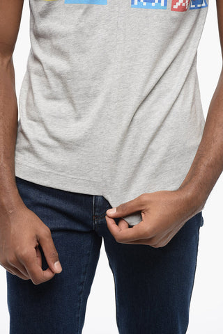 SHIRT Crew Neck PACMAN T-Shirt with Print