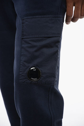 Cotton Cargo Sweatpants with Reversed Design