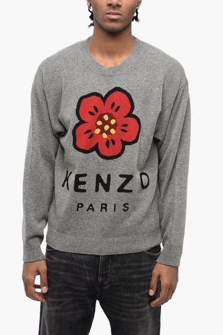 Crew Neck POPPY Wool Sweater