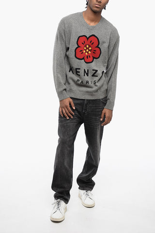 Crew Neck POPPY Wool Sweater
