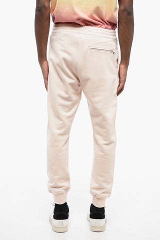 Brushed Cotton Sweatpants with Cuffs