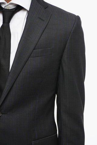 CC COLLECTION virgin wool side vents 2-button suit