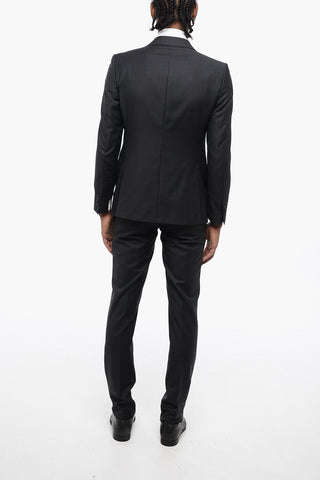 CC COLLECTION virgin wool side vents 2-button suit