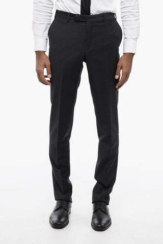 CC COLLECTION virgin wool side vents 2-button suit