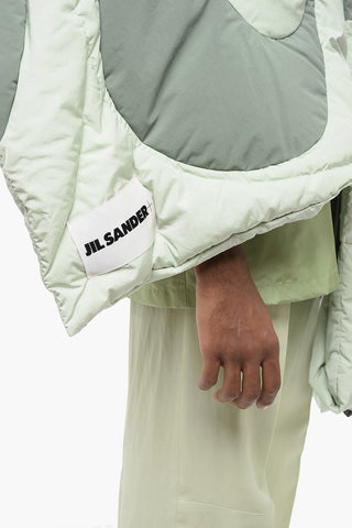 Quilted Stole SAGE with Hood