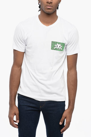 SHIRT Crew Neck PACMAN T-Shirt with Print