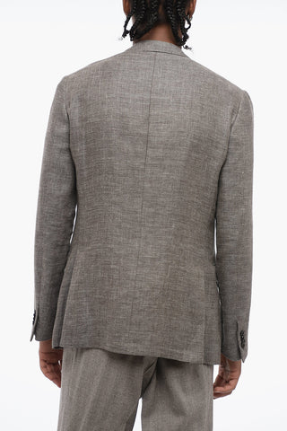 Unlined GATE Linen Blend Blazer