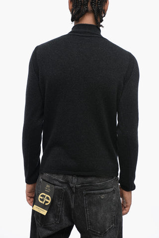 Turtleneck Camel Blend Sweater